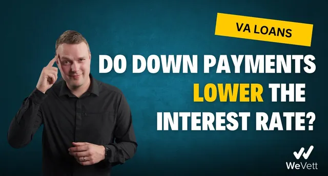 how does a down payment affect interest rate