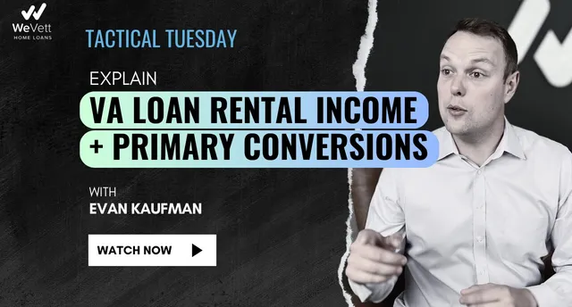 Rental income and primary conversions