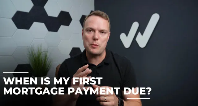 when is my first mortgage payment