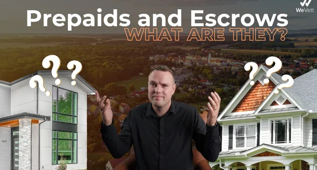 what are prepaids and escrows