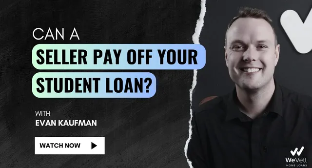 Can a seller pay off my student loans?