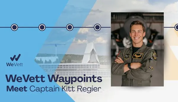 WeVett Waypoints: Captain Kitt Regier